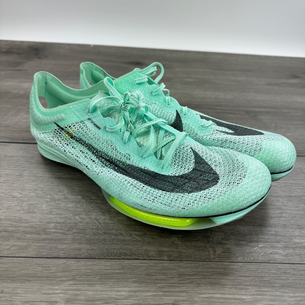 Mens Nike Air Zoom Victory Mint Foam Volt Track Spikes DR9908-300 Size 15 READ
